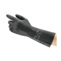Ansell AlphaTec 87-950 gant de travail latex taille 10/XL (12 paires) - noir 19086210 SSA07114