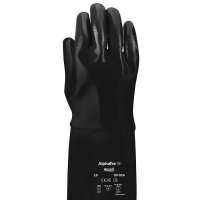 Ansell Gants en caoutchouc nitrile Ansell AlphaTec Solvex 09-924 taille 10/XL (12 paires) - noir 19009610 SSA07023