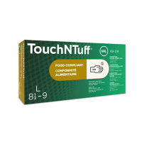 Ansell TouchNTuff 69-318 gants en latex taille XL naturels sans poudre (100 pièces) 19038710 SSA07092