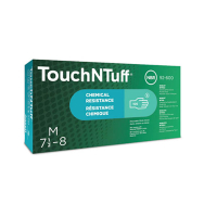 Ansell Touch N Tuff 92-600 gants en nitrile non poudrés taille 6½-7/S (100 pièces) - vert 19092607 SSA07125