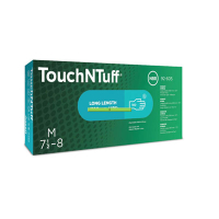 Ansell Touch N Tuff 92-605 gant extra long nitrile non poudré taille 10/XL (100 pièces) - vert 19092810 SSA07134
