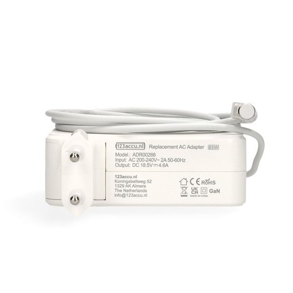 Apple Magsafe 1 Power adaptateur 85 W (marque 123accu) ADR00266 - 2