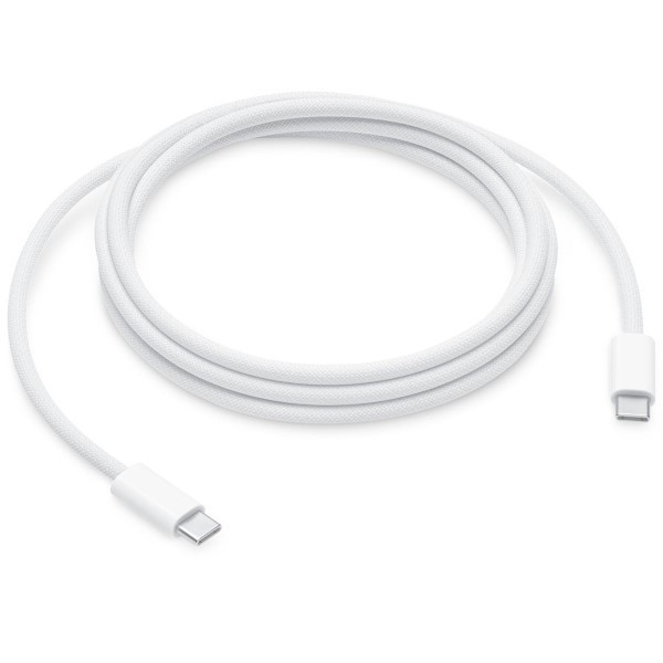 Apple câble USB-C vers USB-C tressé (2 mètres) - blanc K010214345 - 2