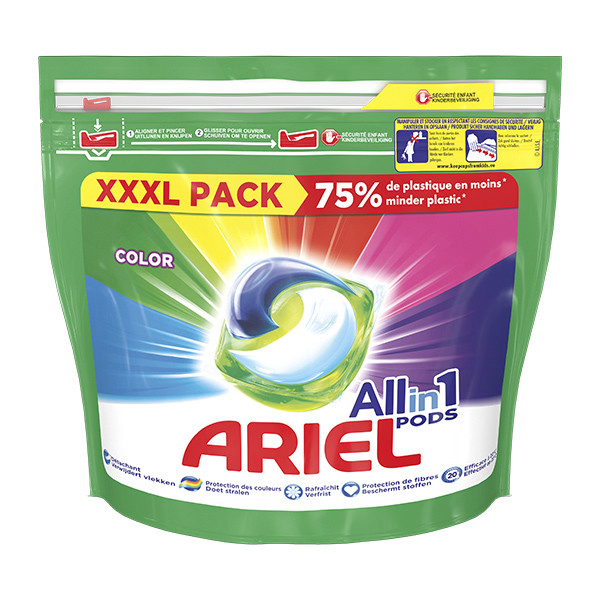 Ariel All-in-one Color pods lessive (70 lavages + 2 gratuits)  SAR00077 - 1