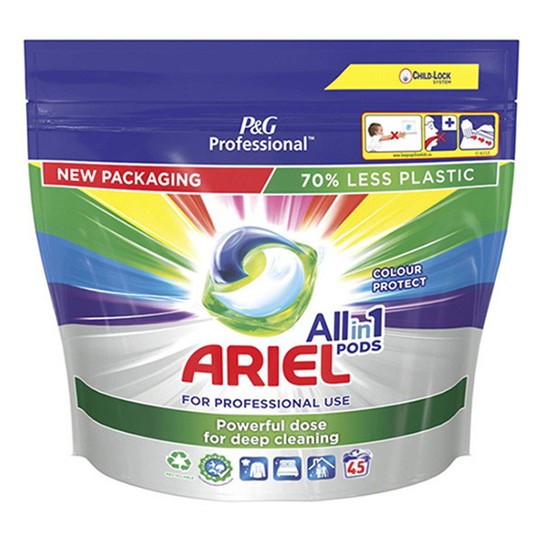 Ariel All-in-one Professional Color dosettes lessive (45 lavages)  SAR05138 - 1
