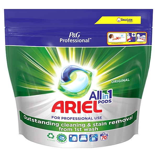 Ariel All-in-one Professional Regular dosettes lessive (70 lavages)  SAR05212 - 1