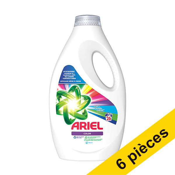 Offre : Ariel Lessive Liquide Color 1,17 litre (4 bouteilles - 104 lavages) SAR05209 - 1