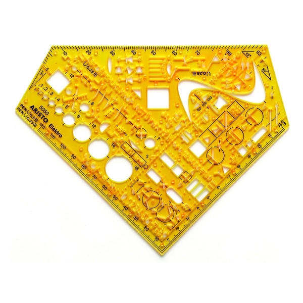 Aristo gabarit électrotechnique AR-5050 206844 - 1