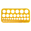 Aristo gabarit cercles 1 - 36 mm 45 cercles AR-5033 206843 - 1