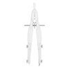 Aristo topline compas 170 mm - blanc mat 206864 - 1