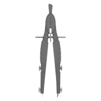Aristo topline compas 170 mm - gris mat AR-55816 206862