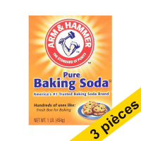 Offre : 3x Arm & Hammer bicarbonate de soude (454 g)