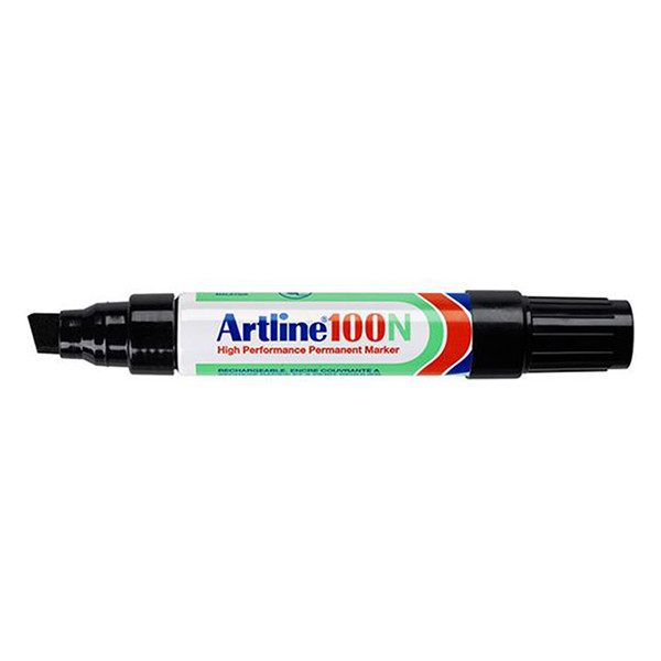 Artline 100 marqueur permanent (7,5 - 12 mm biseautée) - noir Artline