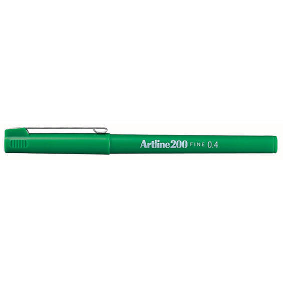 Artline 200 feutre à pointe fine - vert 0643204 238523 - 1