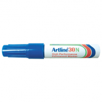Artline 30 marqueur permanent (2 - 5 mm biseautée) - bleu 0630201 238908