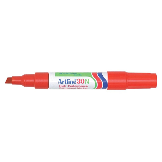 Artline 30 marqueur permanent (2 - 5 mm biseautée) - rouge 0630202 238907 - 1