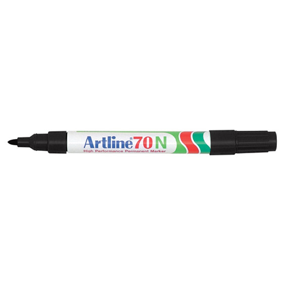 Artline 70 marqueur permanent (1,5 - 3 mm ogive) - noir EK-70BLACK 238698 - 1