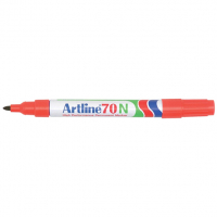 Artline 70 marqueur permanent (1,5 - 3 mm ogive) - rouge EK-70RED 238767