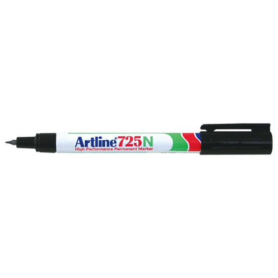 Artline 725 marqueur permanent (0,4 mm ogive) - noir EK-725BLACK 238782 - 1