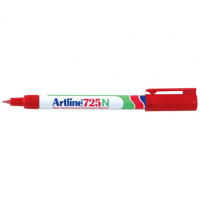 Artline 725 marqueur permanent (0,4 mm ogive) - rouge  238914