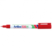 Artline 725 marqueur permanent (0,4 mm ogive) - rouge  238914