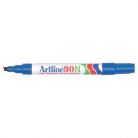 Artline 90 marqueur permanent (2 - 5 mm biseautée) - bleu EK-90BLUE 238756