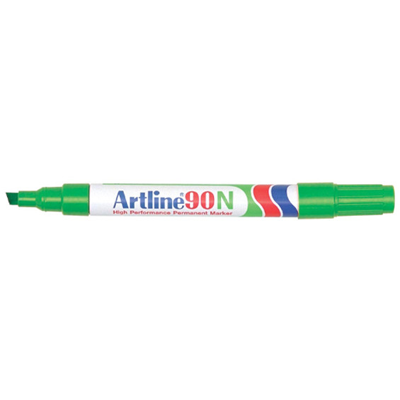 Artline 90 marqueur permanent (2 - 5 mm biseautée) - vert EK-90GREEN 238759 - 1