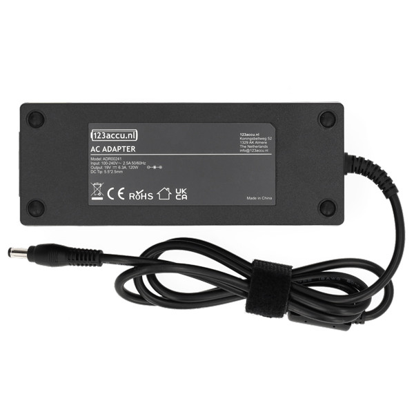 Asus adaptateur (19V, 6,32A, 120W, marque 123accu) ADR00241 - 2