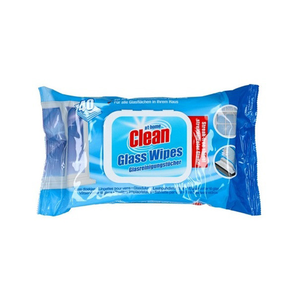 At Home Clean lingettes hygiéniques pour vitres (40 pièces)  SDR00390 - 1