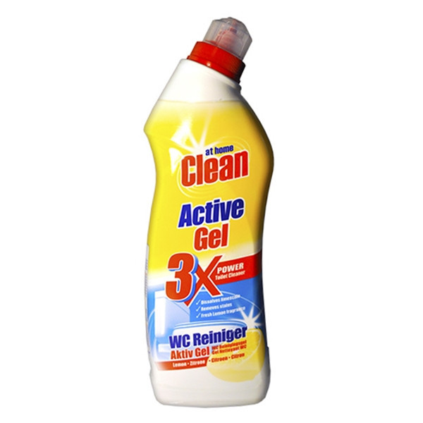 At Home Clean nettoyant pour toilettes  active gel citron (750 ml)  SDR00144 - 1