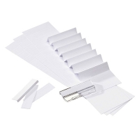 Atlanta Alzicht étiquettes 13 x 65 mm (25 pièces) - blanc 2584700000 203017