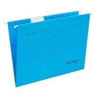 Atlanta Euroflex dossier suspendu vertical A4 - 330 mm avec fond en V (25 pièces) - bleu 2652742600 203015