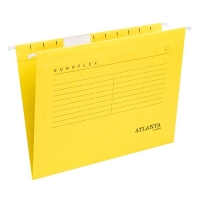 Atlanta Euroflex dossier suspendu vertical A4 - 330 mm avec fond en V (25 pièces) - jaune 2652742400 203013