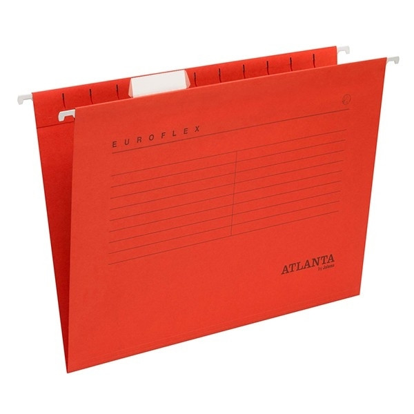 Atlanta Euroflex dossier suspendu vertical A4 - 330 mm avec fond en V (25 pièces) - rouge 2652742200 203011 - 1