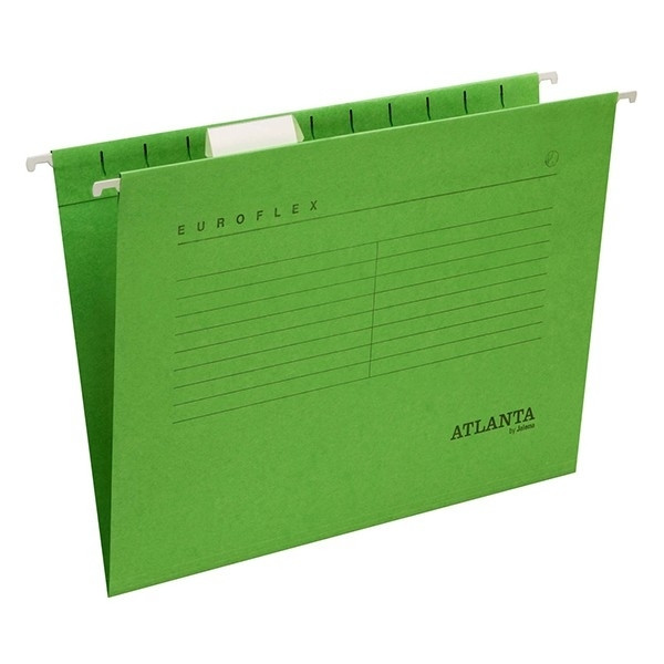 Atlanta Euroflex dossier suspendu vertical A4 - 330 mm avec fond en V (25 pièces) - vert 2652742500 203014 - 1
