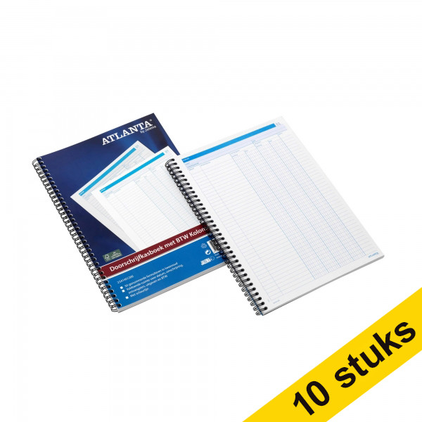 Offre : 10x Atlanta bloc de caisse avec quatre colonnes (2 x 50 feuilles) 203107 - 1