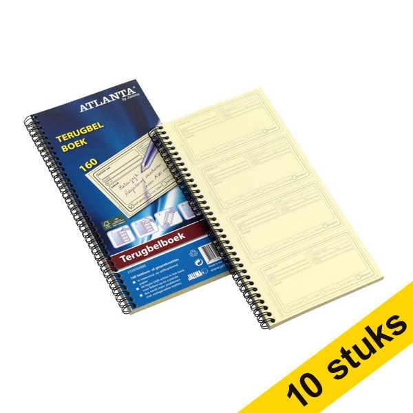 Offre : 10x Atlanta carnet messages reçus avec duplicata (40 feuilles) 203122 - 1