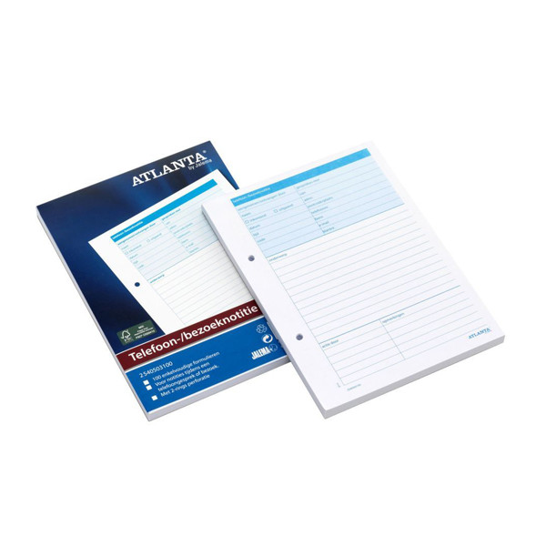 Atlanta carnet messages reçus/notes visiteurs A5 (100 feuilles) 2540503100 203049 - 1