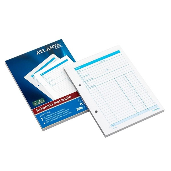 Atlanta rekeningenblok zelfkopiërend A5 203022 - 1