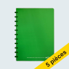 Offre : 5x Atoma Trendy cahier ligné A4 72 feuilles - vert 405309 - 1