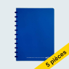 Offre : 5x Atoma Trendy cahier quadrillé A4 72 feuilles (4 x 8 mm) - bleu foncé 405318 - 1