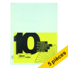 Offre : 5x Atoma pochette perforée transparente A4 11 trous en forme de T 80 microns (10 pièces) 405364 - 1