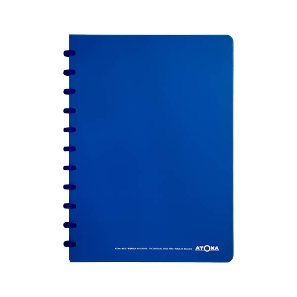 Atoma Trendy cahier ligné A4 72 feuilles - bleu foncé 405235 - 1