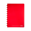 Atoma Trendy cahier ligné A4 72 feuilles - rouge