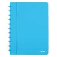 Atoma Trendy cahier ligné A4 72 feuilles - turquoise transparent 4137208 405239