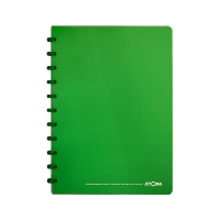 Atoma Trendy cahier ligné A4 72 feuilles - vert transparent 405236
