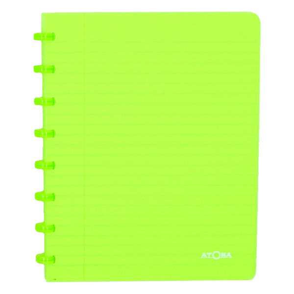 Atoma Trendy cahier ligné A5 72 feuilles - vert transparent 4135603 405221 - 1