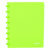 Atoma Trendy cahier ligné A5 72 feuilles - vert transparent