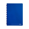 Atoma Trendy cahier quadrillé A4 72 feuilles (4 x 8 mm) - bleu transparent