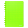 Atoma Trendy cahier quadrillé A4 72 feuilles (4 x 8 mm) - vert transparent
